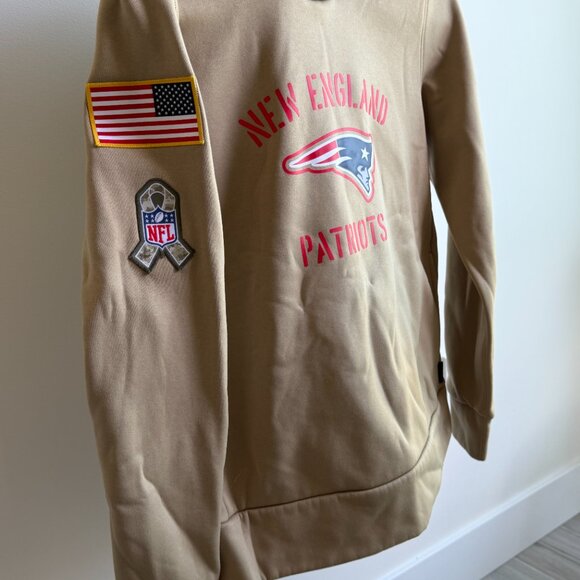 New England Patriots Nike Sweatshirt - Salute to Service Women - Med NFL - Picture 3 of 6